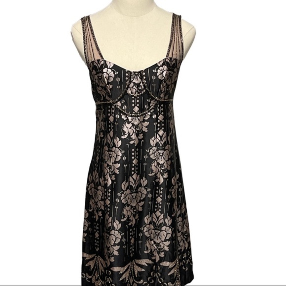 Nanette Lepore Cleopatra beaded dress 2 new